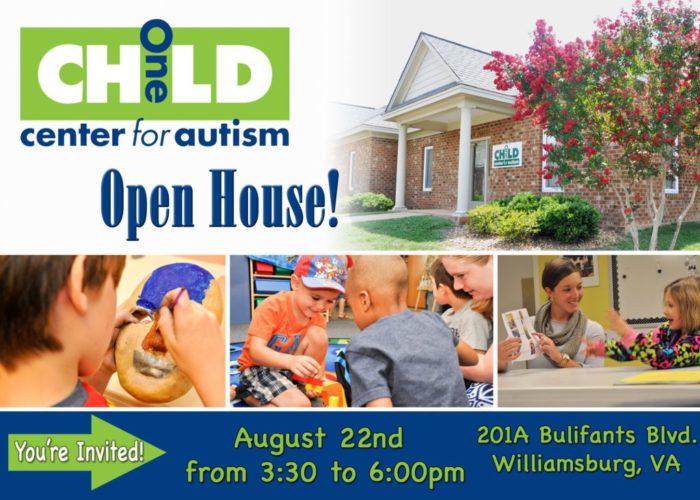 One Child Open House August 22 2016